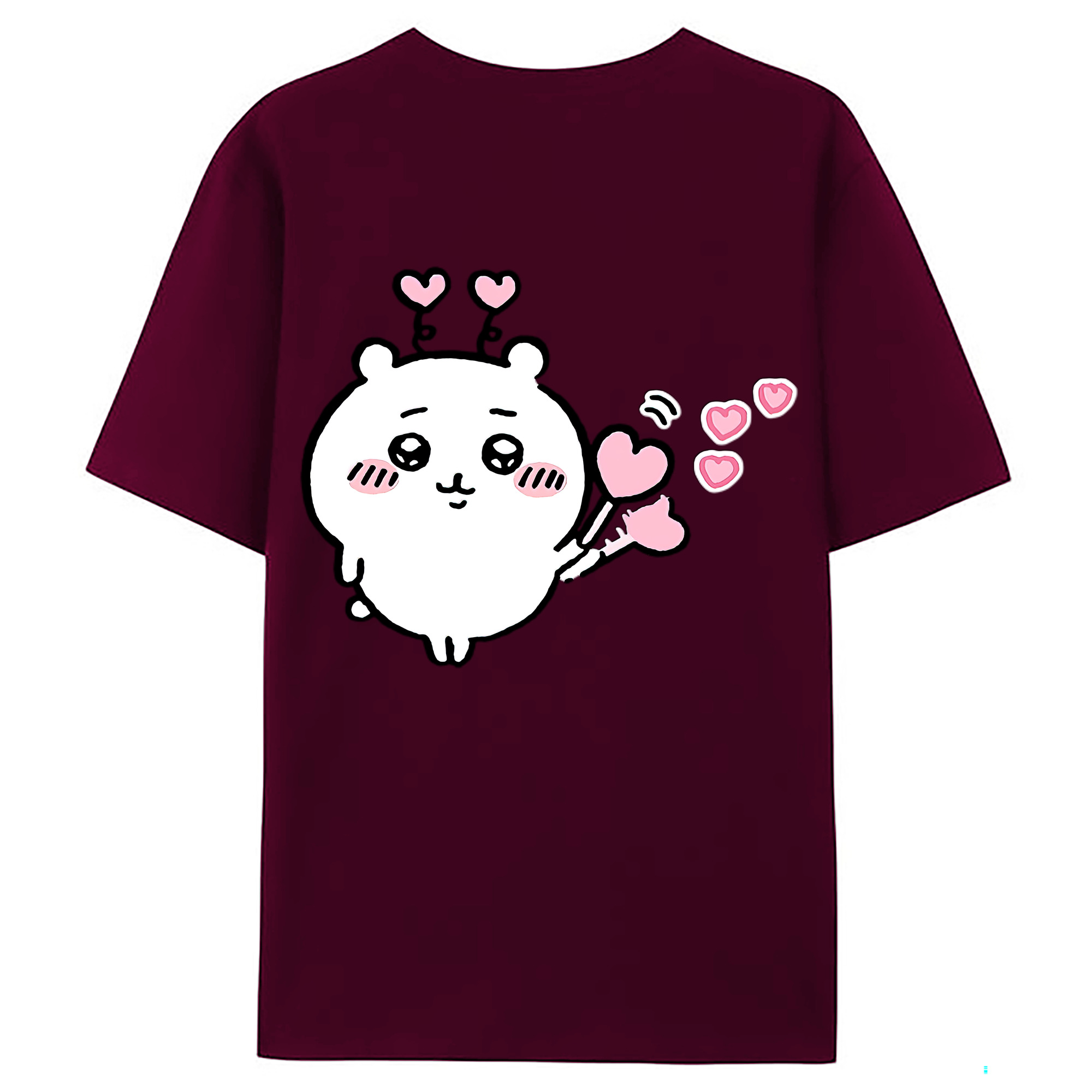 （画像用） ちいかわ ちいかわ Chii-kawa chiikawa レディース半袖Tシャツ(バックプリント)